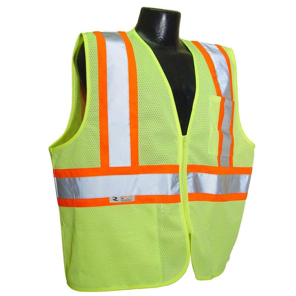 Fire Retardant with Contrast green Mesh 3X Safety Vest - Hercitys