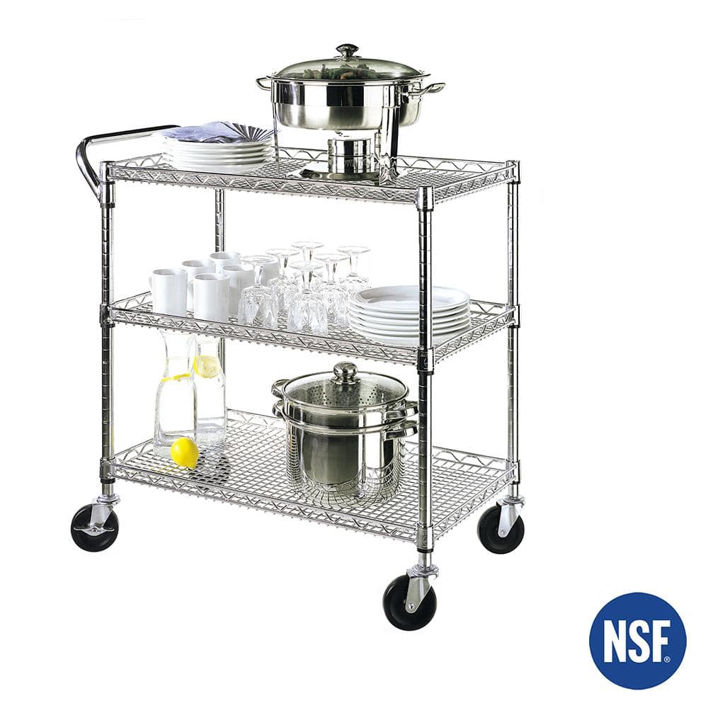 Industrial All-Purpose Utility Cart, NSF Listed - Hercitys
