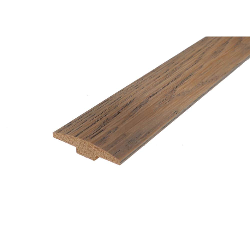 Dogues 0.28 in. Thick x 2 in. Wide x 78 in. Length Wood T-Molding - Hercitys