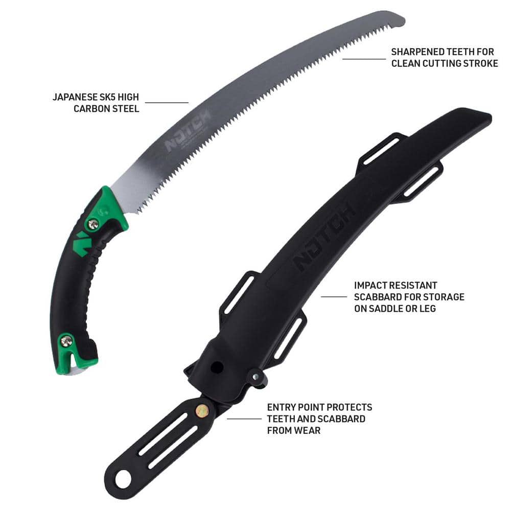 Legacy 13 in. Hand Saw and Scabbard - Hercitys