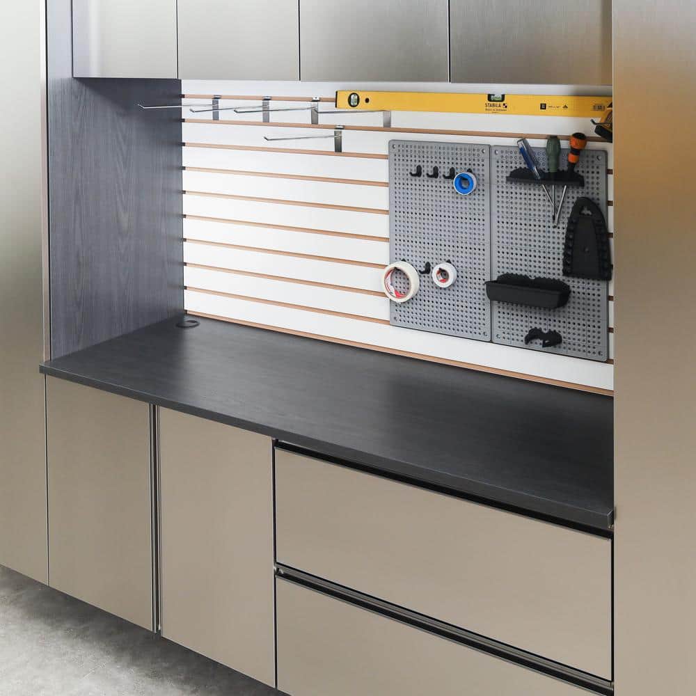 Nova Series 63 in. W x 20 in. D Work Top in Dark Gray - Hercitys