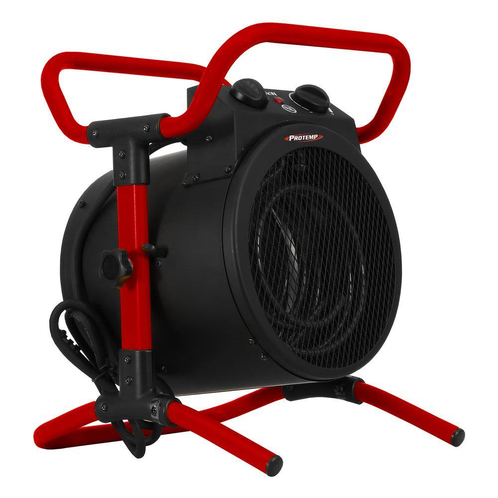 Turbo 10,300 BTU Electric Fan Heater with 240-Volt Thermostat - Hercitys