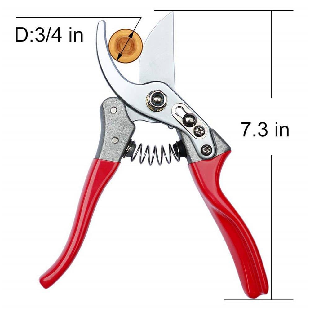7.3 in. Garden Shear Professional Hand Pruner - Hercitys