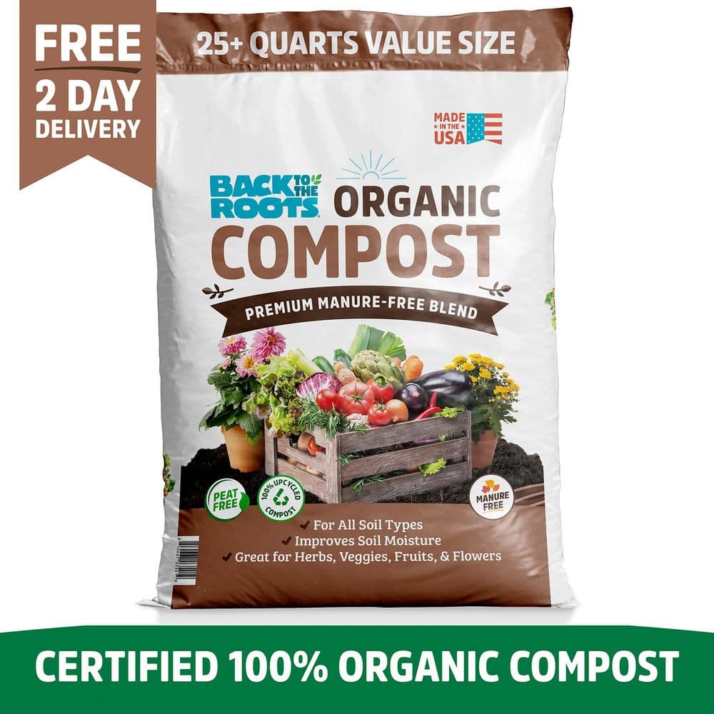 Organic Compost Soil Amendment (1 cu. ft. Bag) - Hercitys