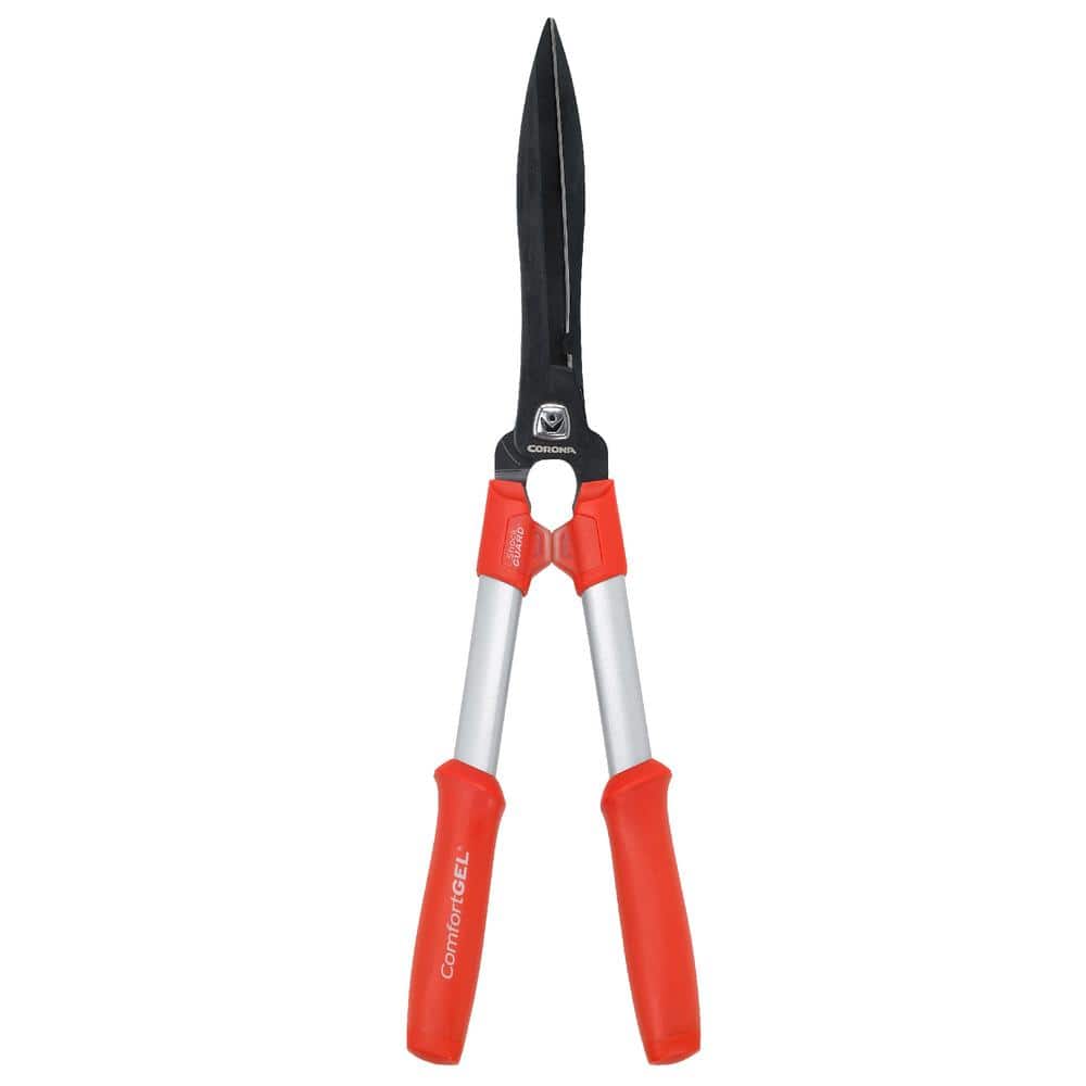 ComfortGEL 9 in. Non-Stick Coated Blade with Steel Handles Hedge Shears - Hercitys