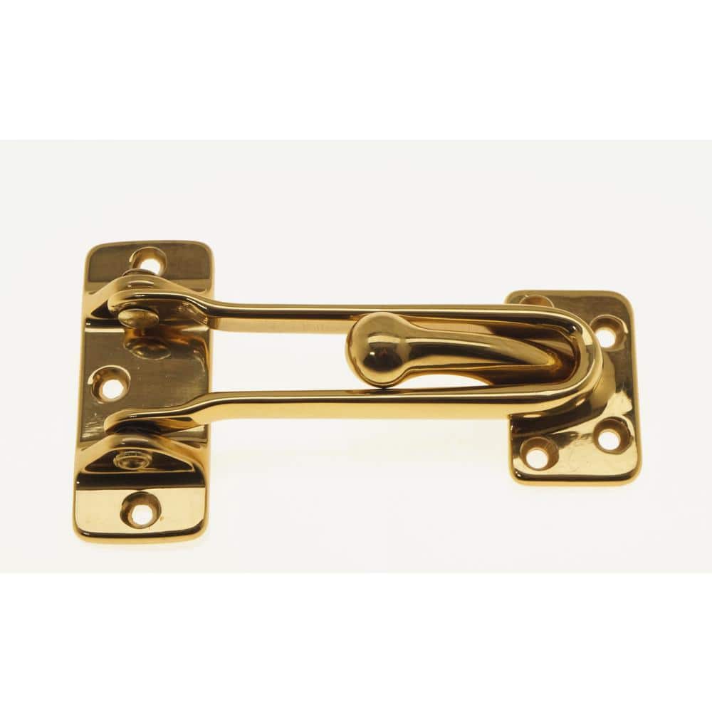Solid Brass Security Guard in Polished Brass - Hercitys