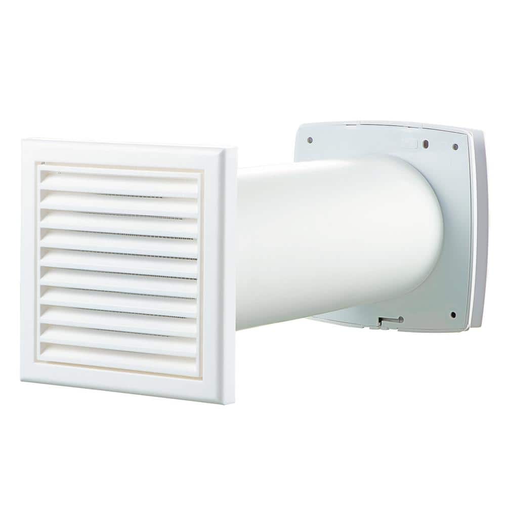 LD Series 5 in. Duct 79 CFM Wall-Through Garage Ventilation Kit - Hercitys