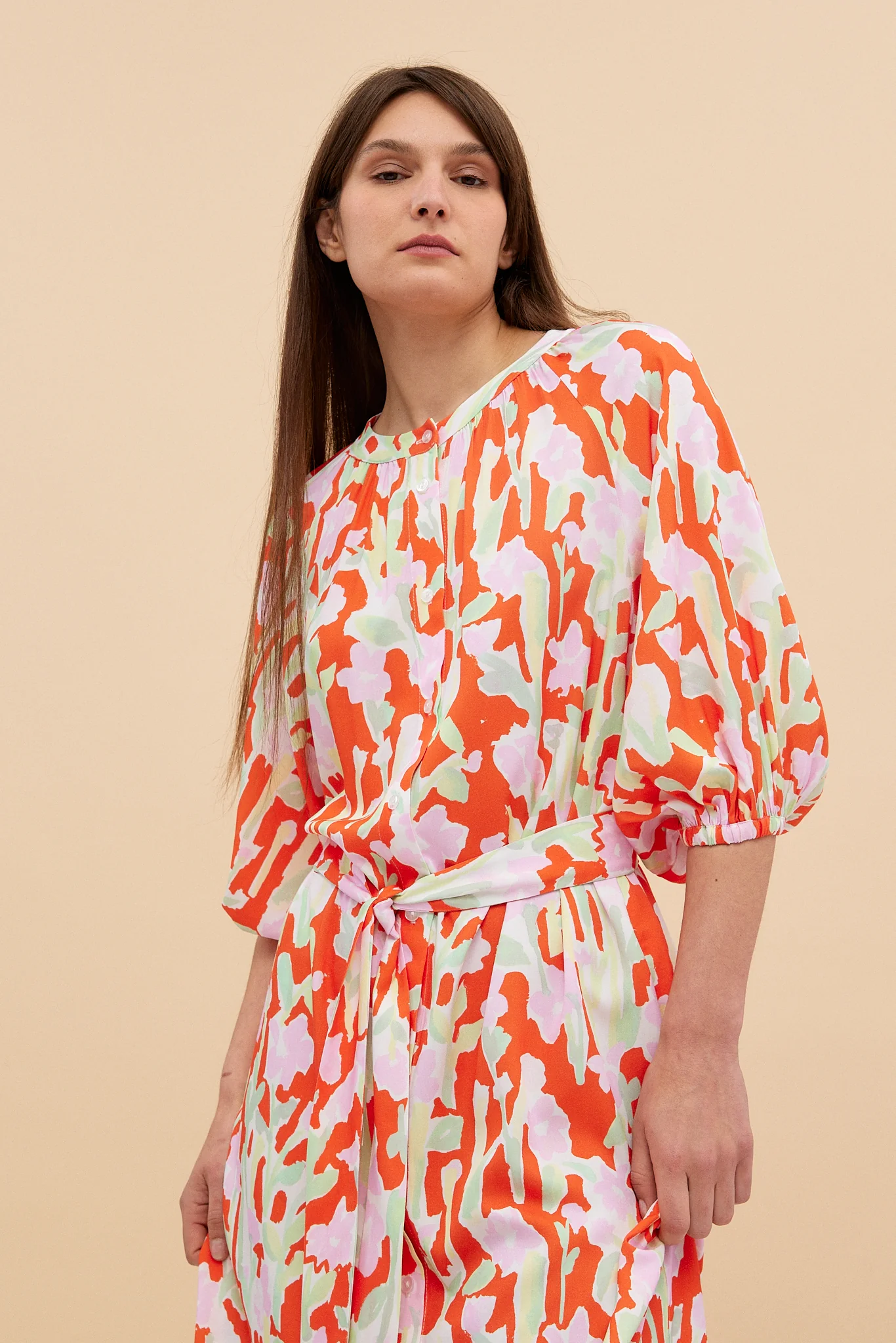 BLOSSOM DRESS - VIOLETS - Hercitys