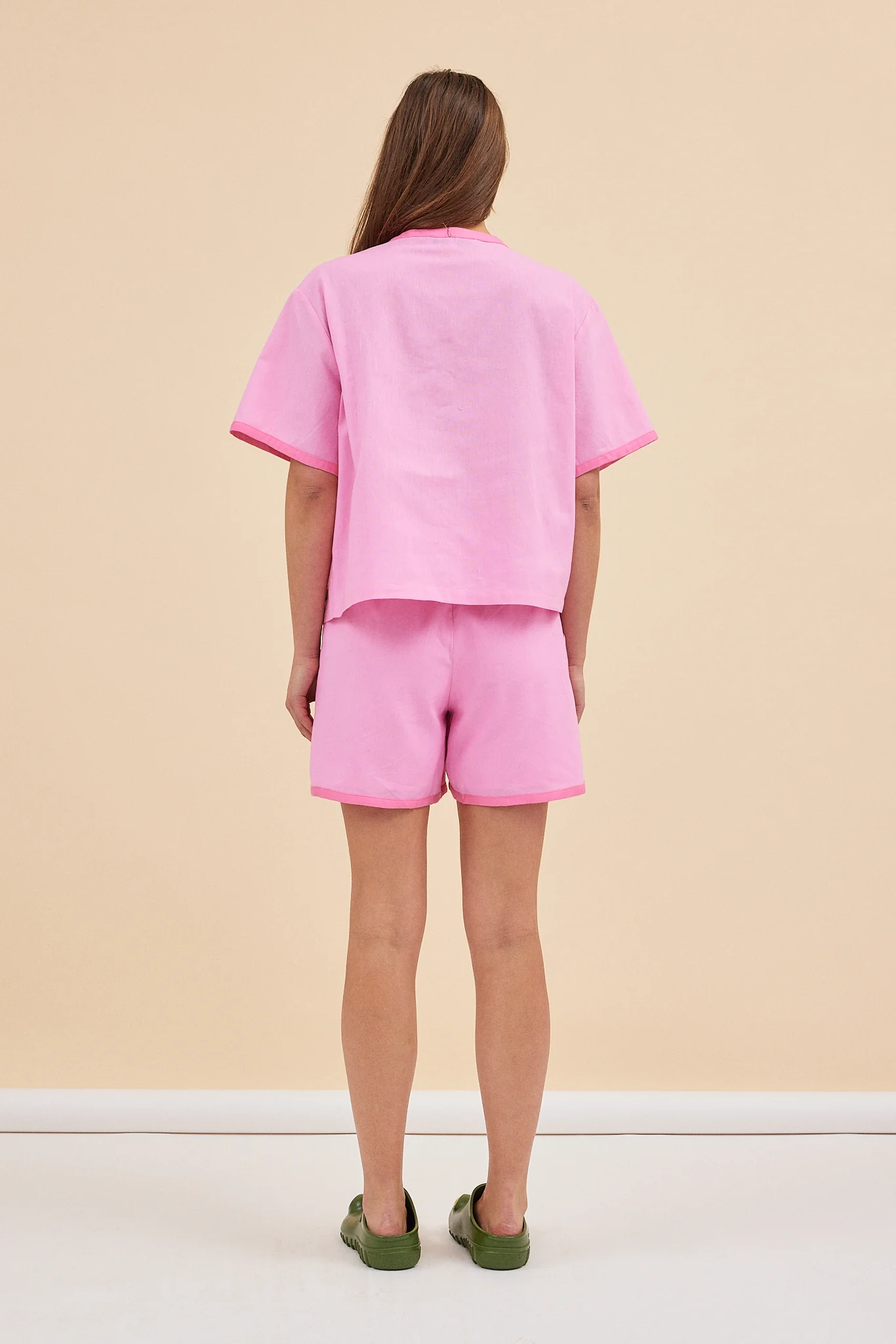 DAISY TIE TOP - PEONY - Hercitys