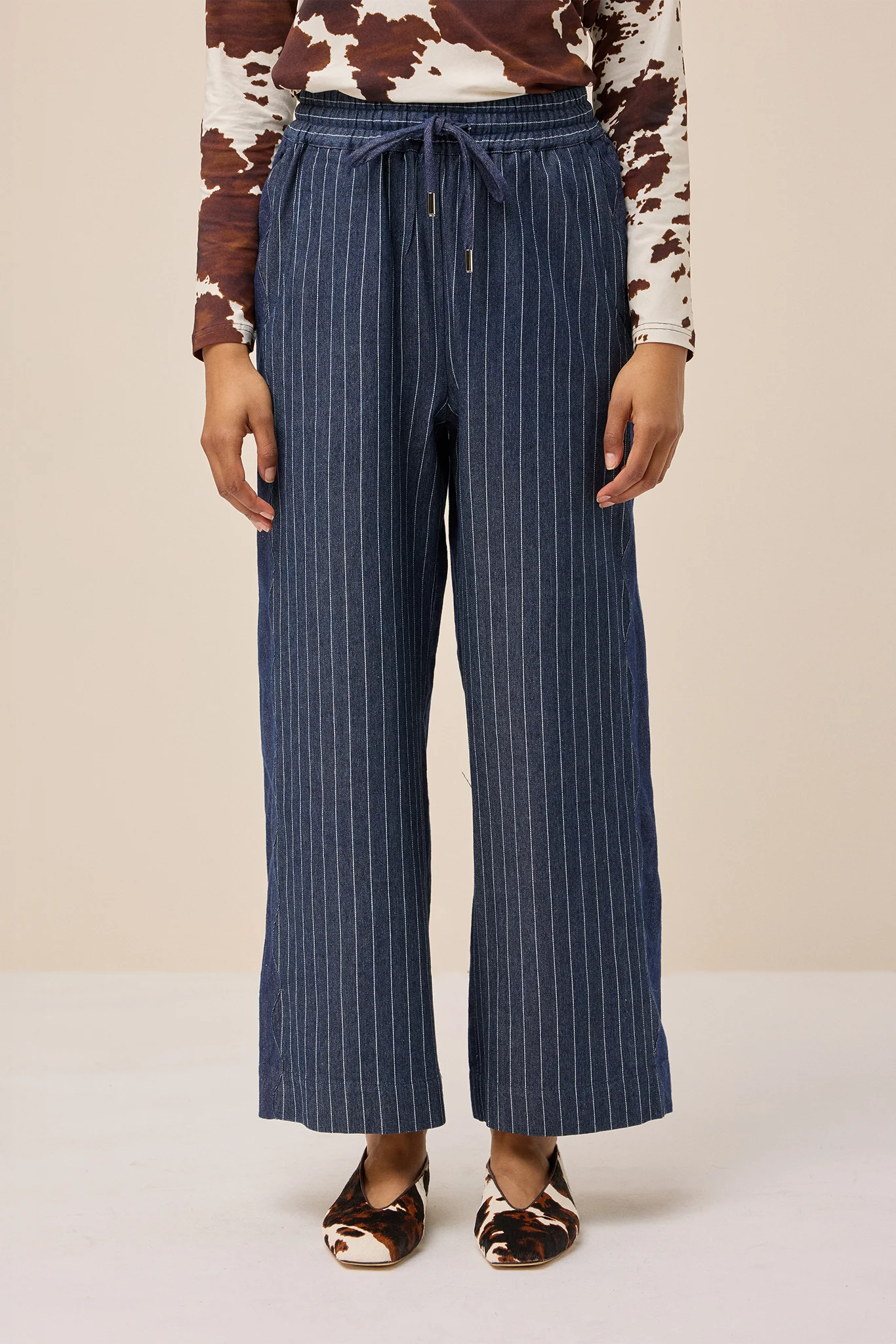 WAVE PANT - DENIM PATCHWORK - Hercitys
