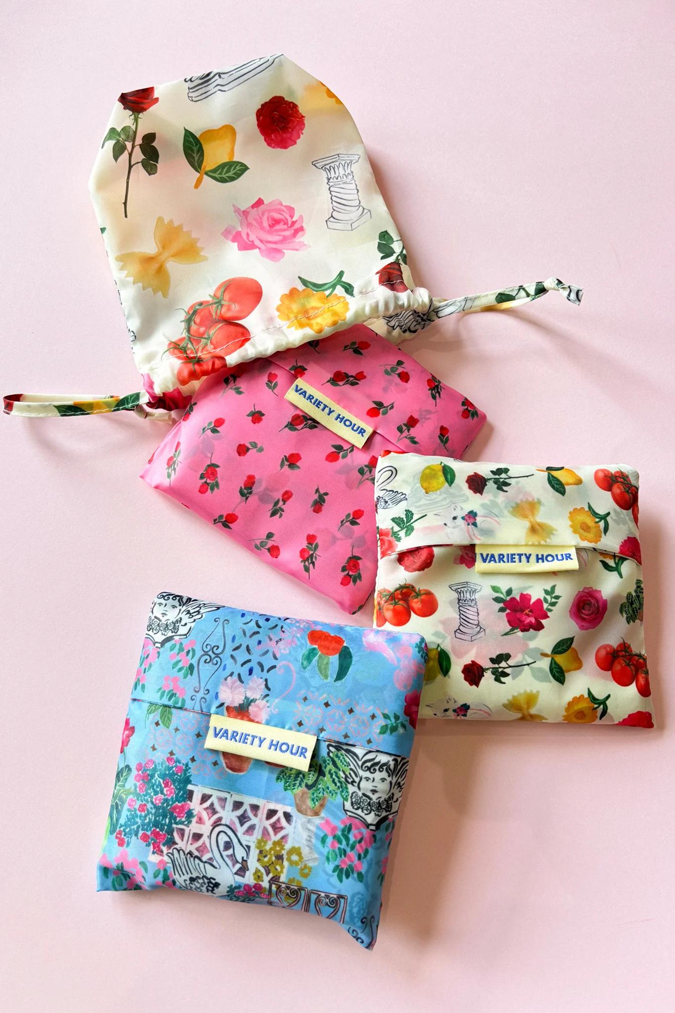 SET OF 3 SHOPPING BAGS - PALAZZO - Hercitys