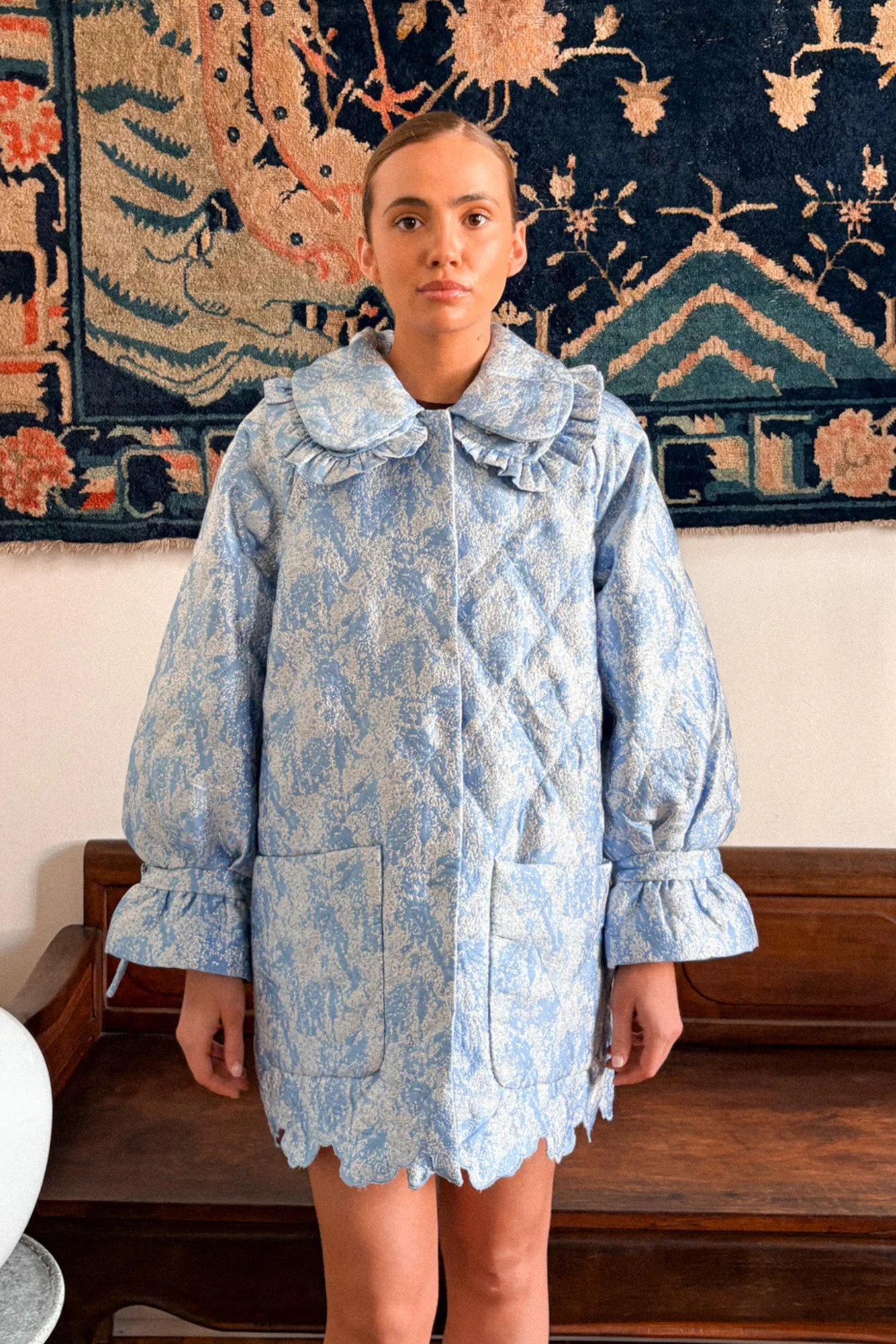 TWINKLE QUILTED JACKET - MATTRESS JACQUARD - Hercitys