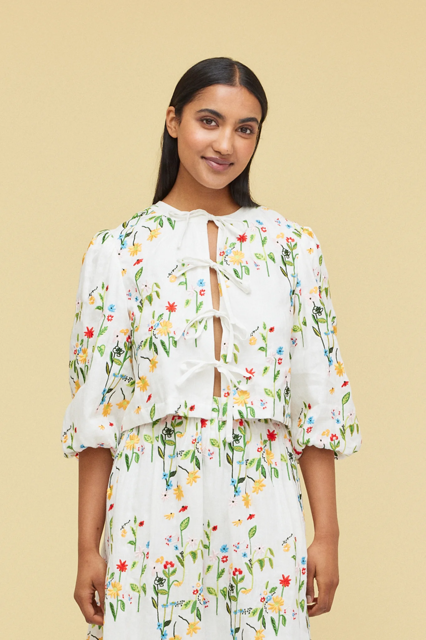SUKI BLOUSE - GARDEN - Hercitys