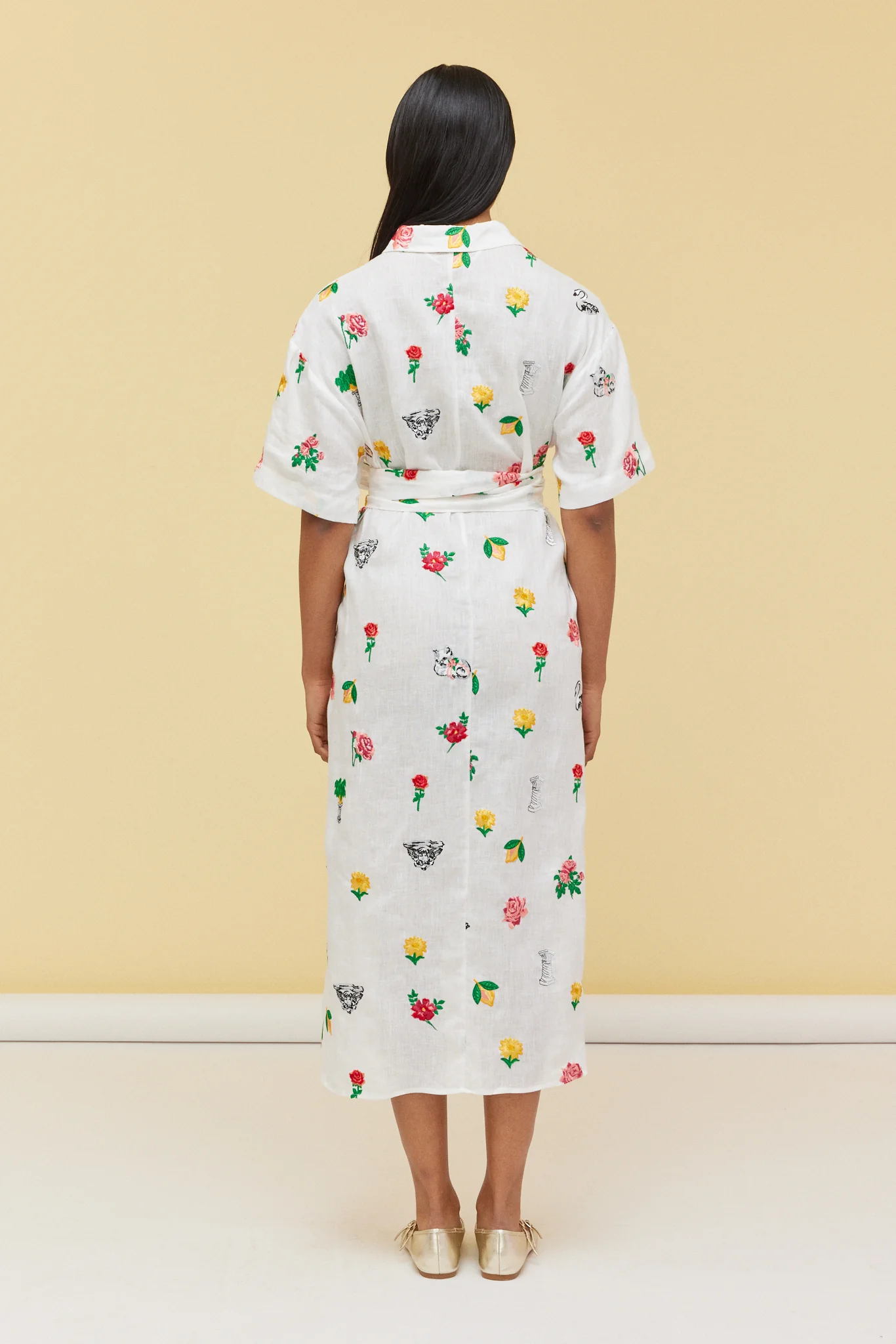 ALFRESCO DRESS - SUBURBIA EMBROIDERY - Hercitys