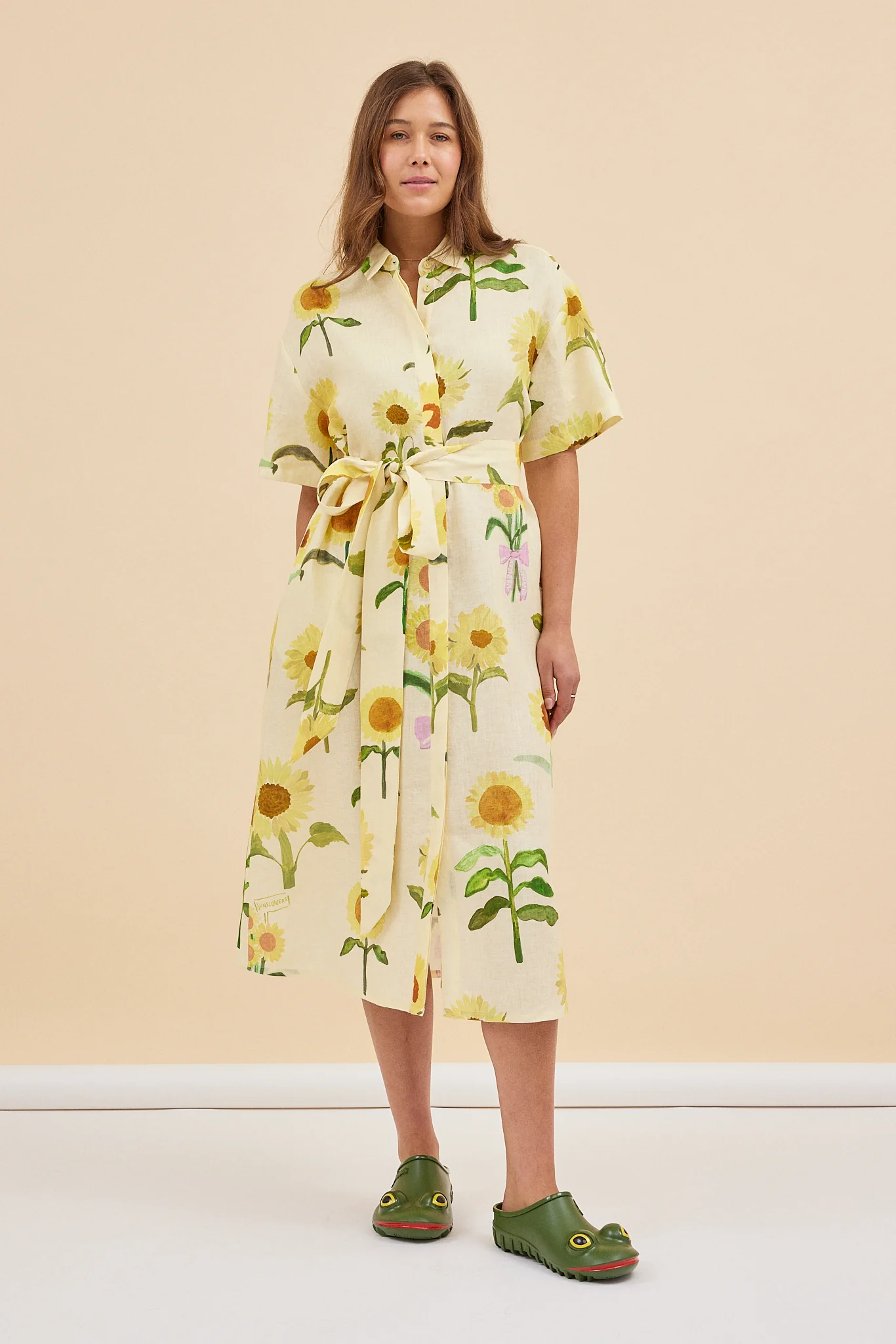 ALFRESCO DRESS - SUNFLOWER - Hercitys
