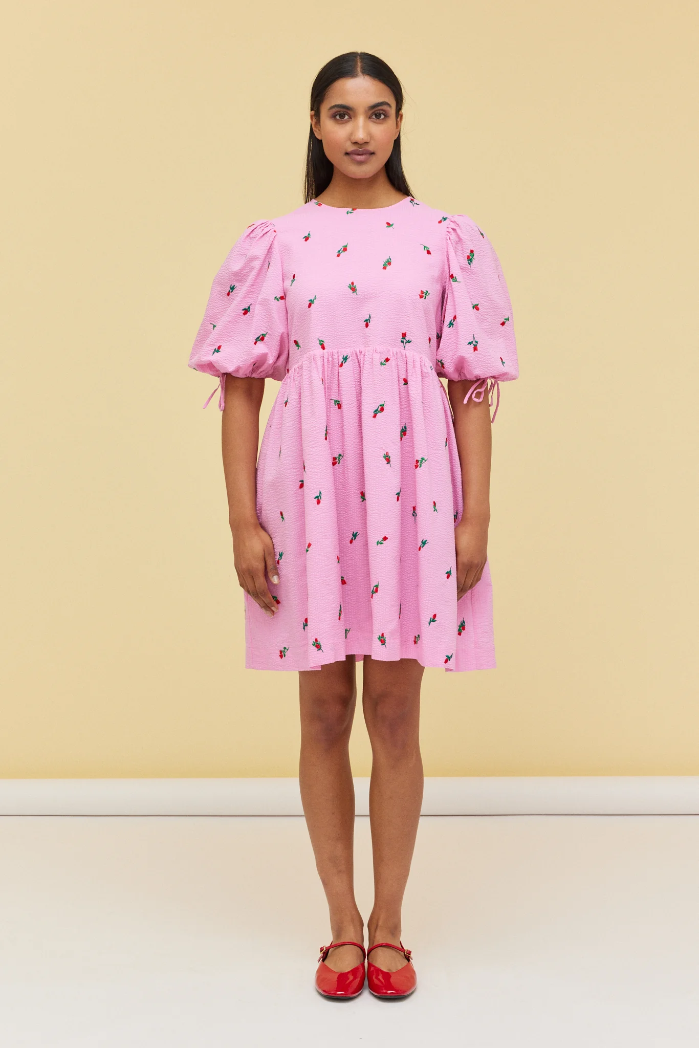 ROSSO DRESS - ROSES - Hercitys