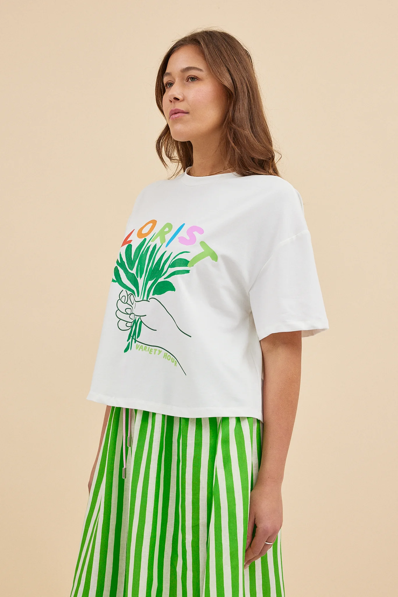 WEEKEND TEE - FLORIST - Hercitys