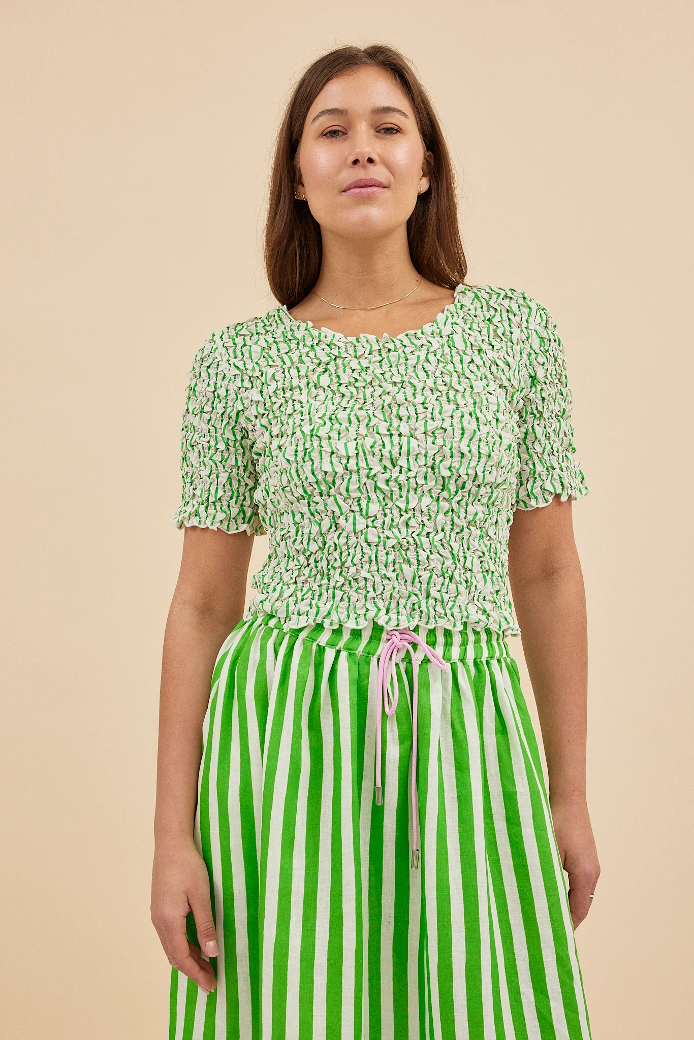 POPCORN TOP - FLORAL WRAP - Hercitys