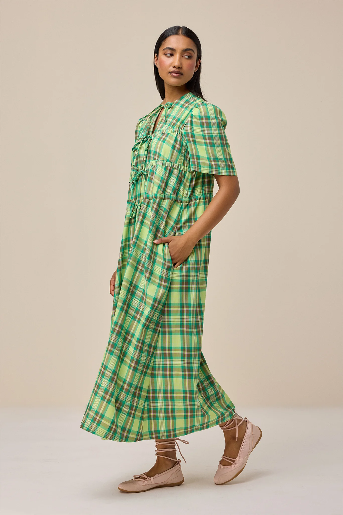 ALICE DRESS - PICNIC PLAID - Hercitys