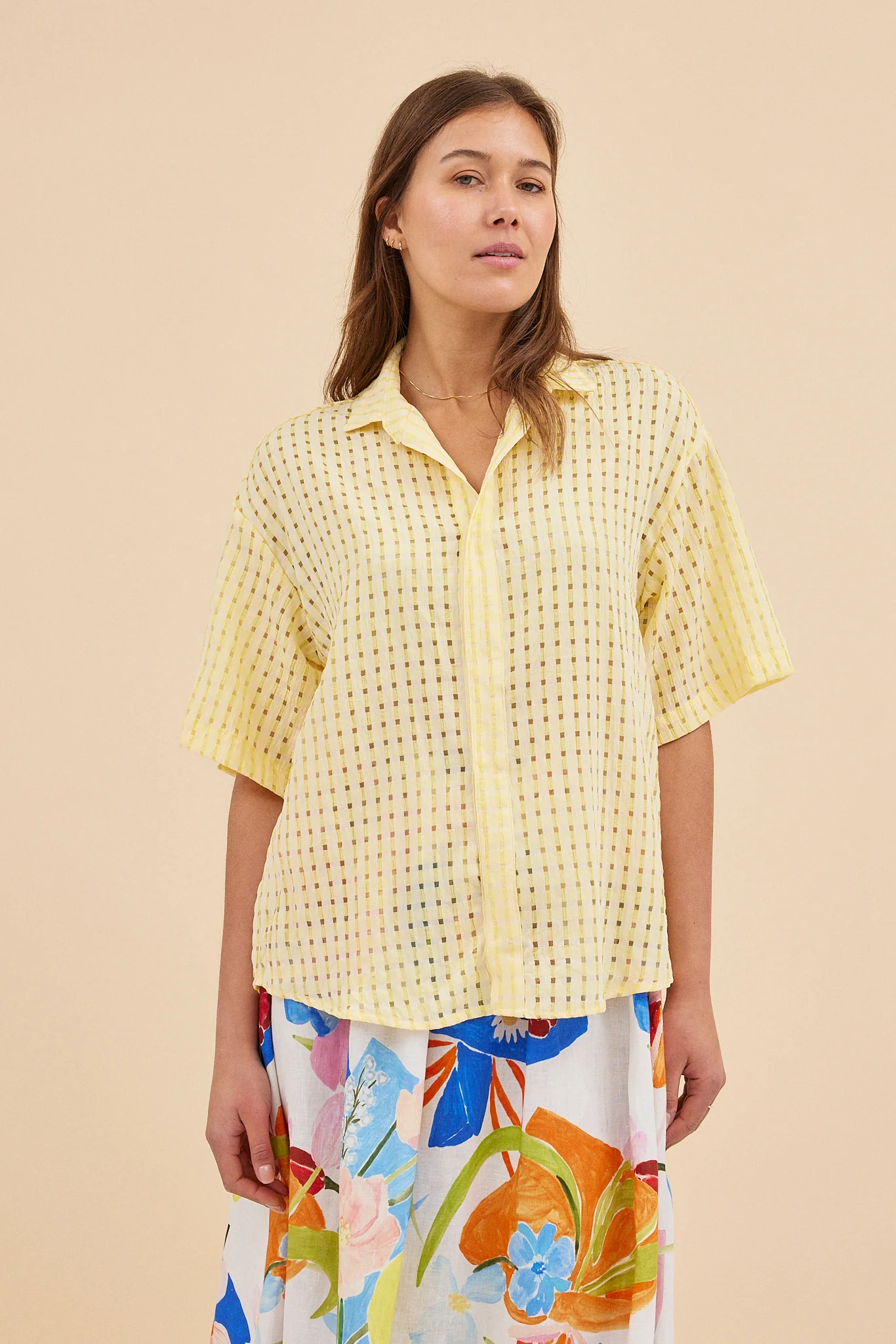 HOLIDAY SHIRT - SUNSHINE CHECK - Hercitys