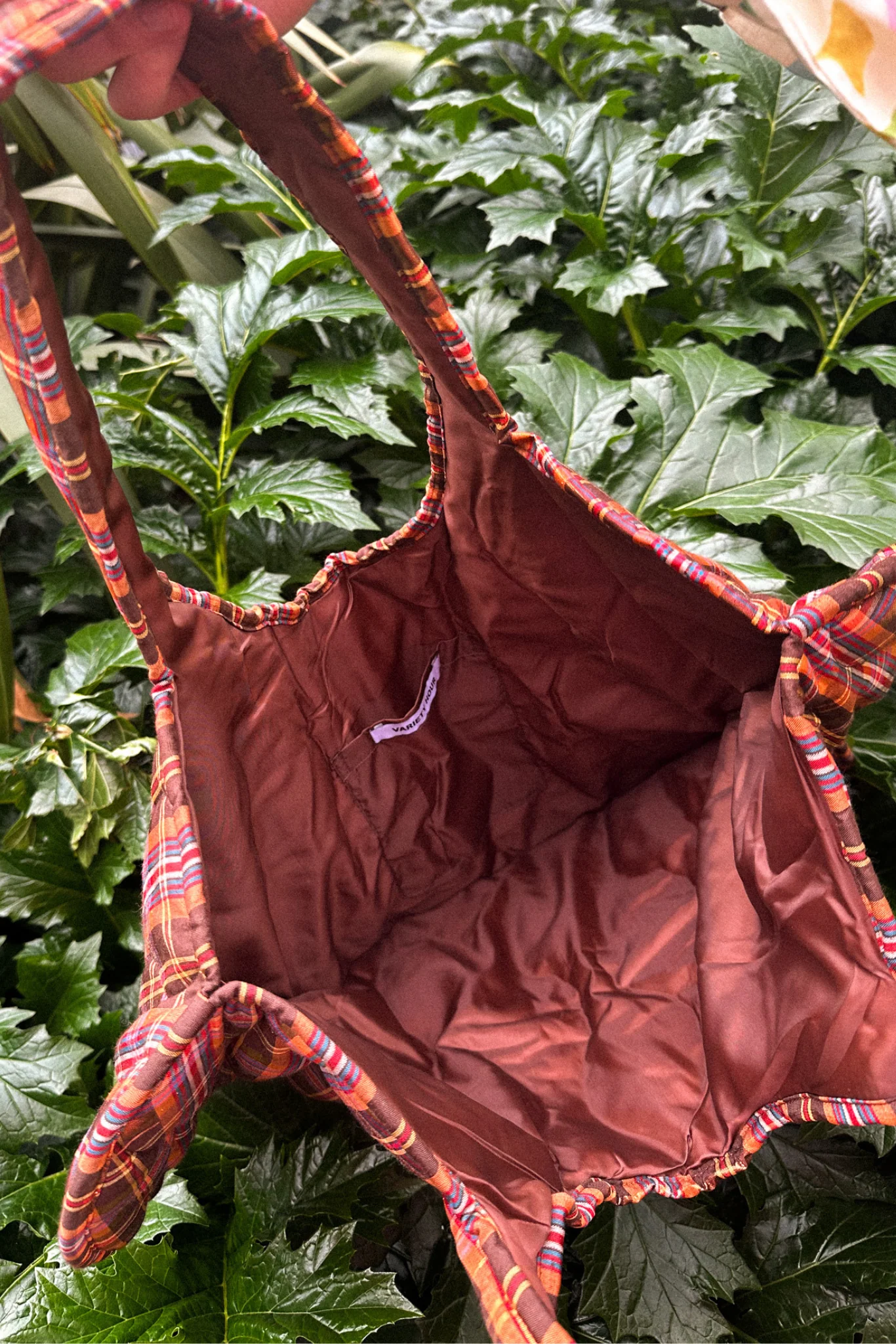 PETAL BAG - PICKET FENCE PLAID - Hercitys