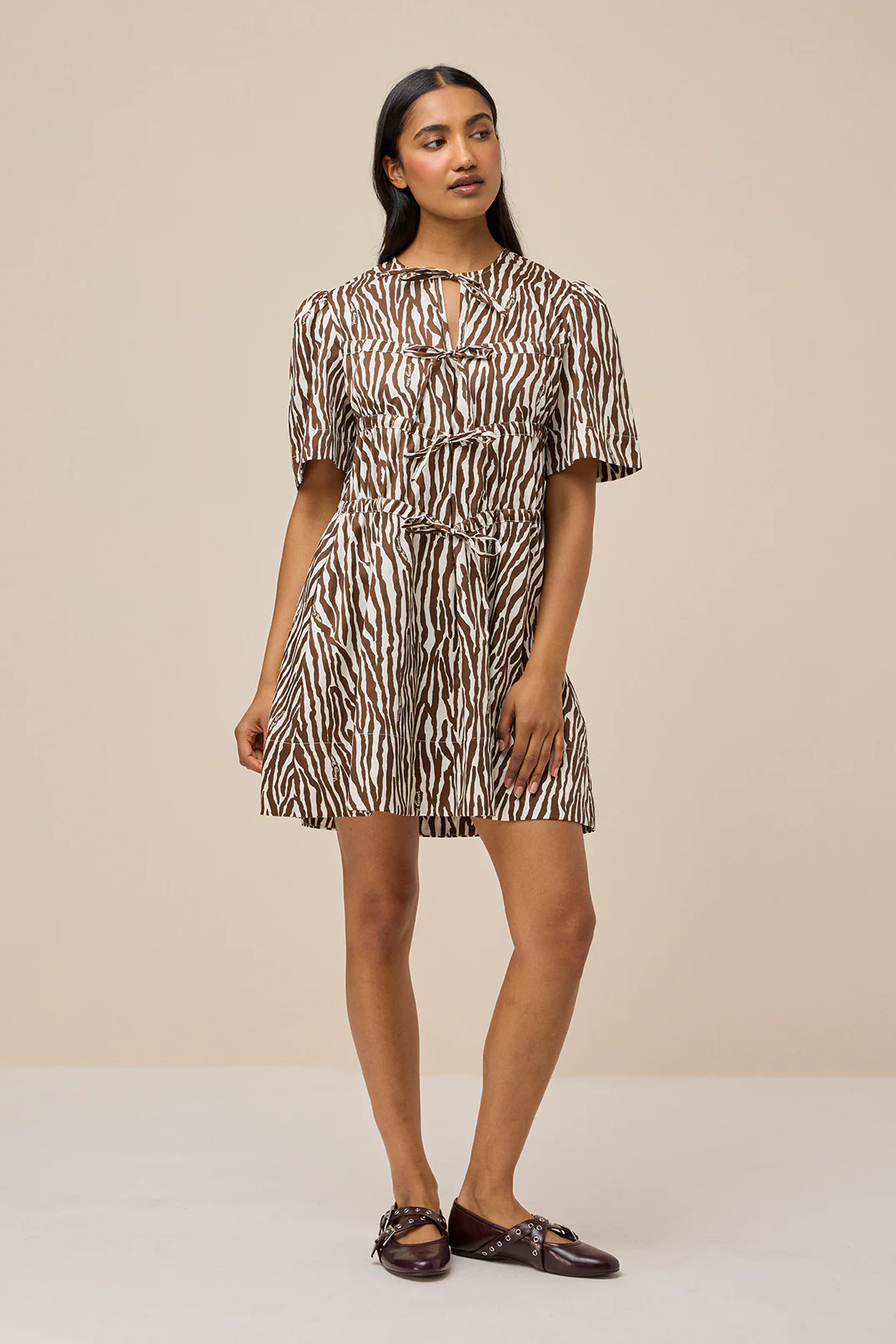 ALICE MINI DRESS - ZEBRA - Hercitys