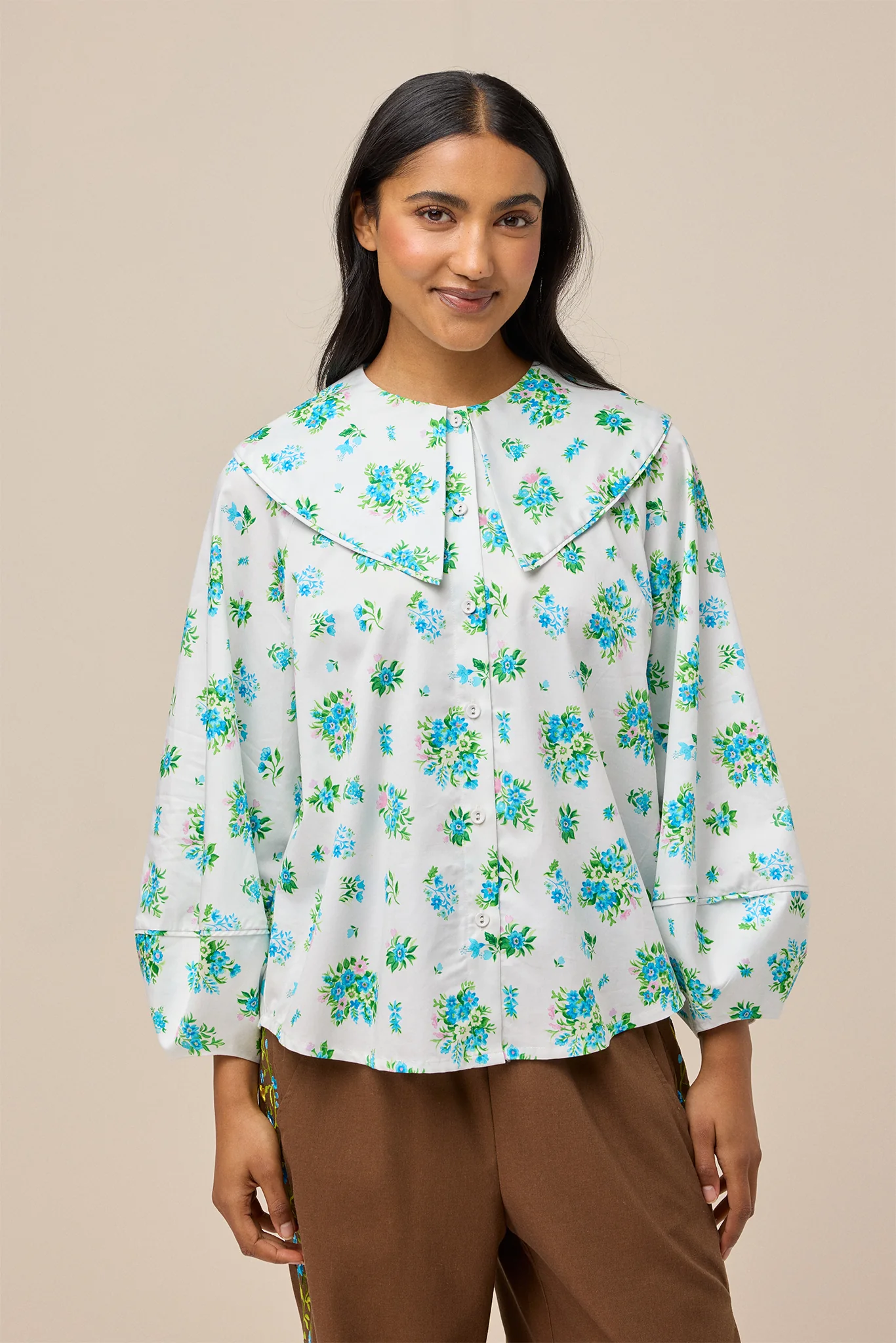 LULLABY BLOUSE - CHINTZ - Hercitys