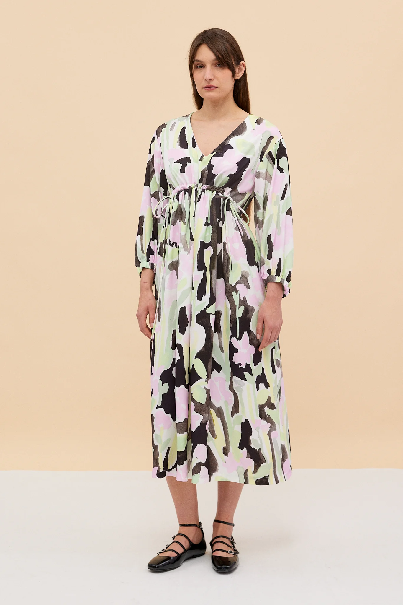 SPROUT DRESS - VIOLETS - Hercitys